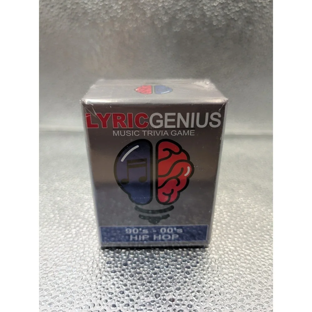 Lyric Genius 90's - 00's Hip Hop Music Trivia‎ Card Game New